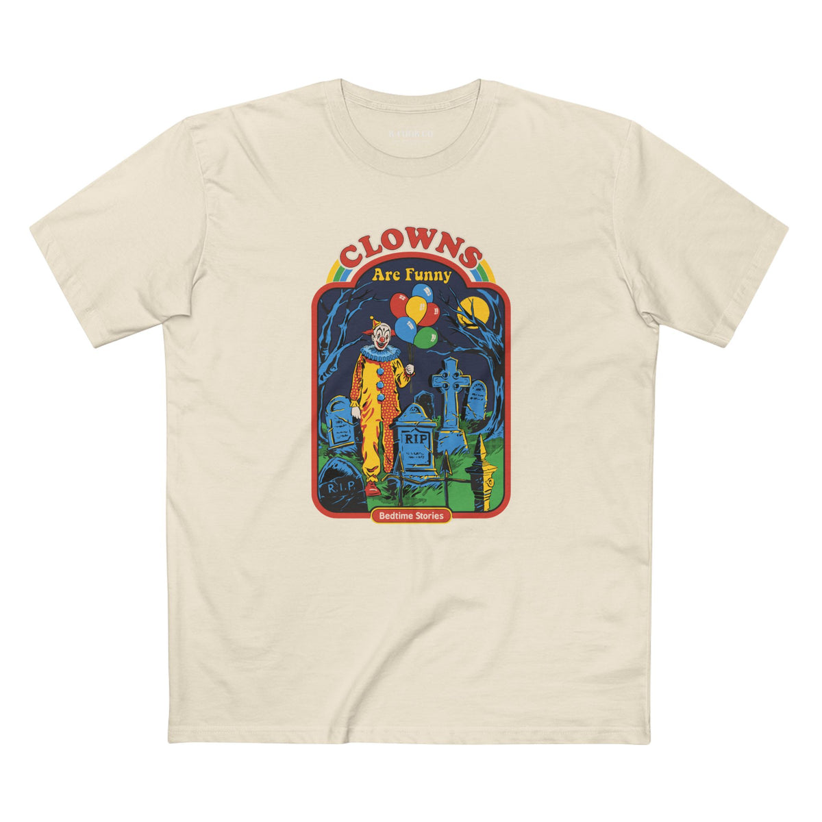 Retro Horror Clown Tee — Nostalgic 80s Film Graphic