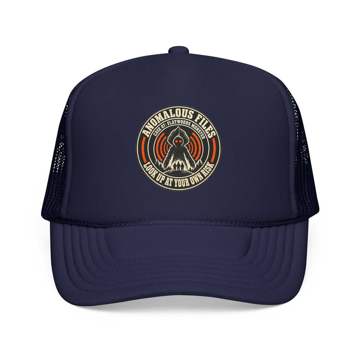 Anomalous Files Case 7: Flatwoods Monster Foam Trucker Hat