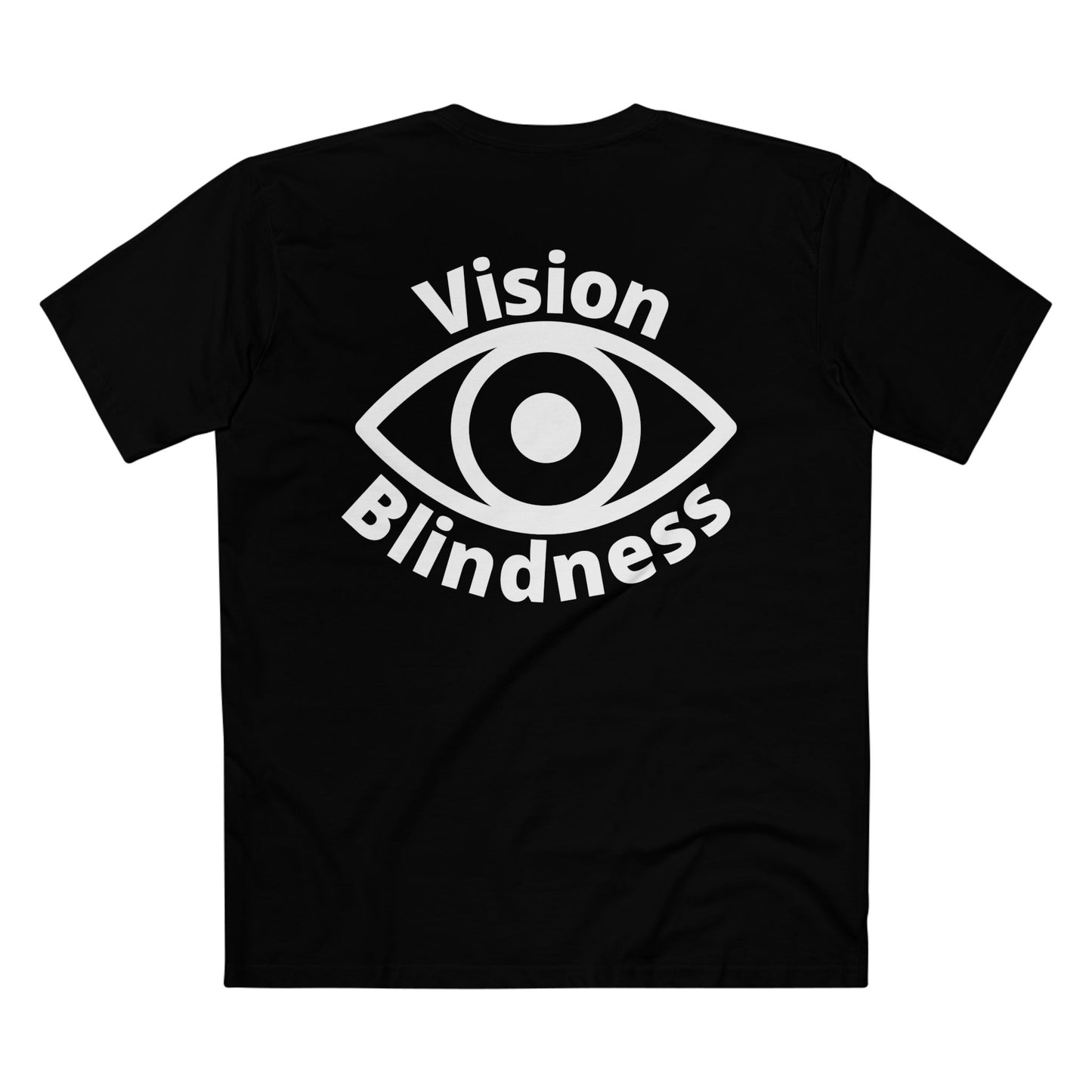 Vision Over Blindness, Alignment Tee/White Font