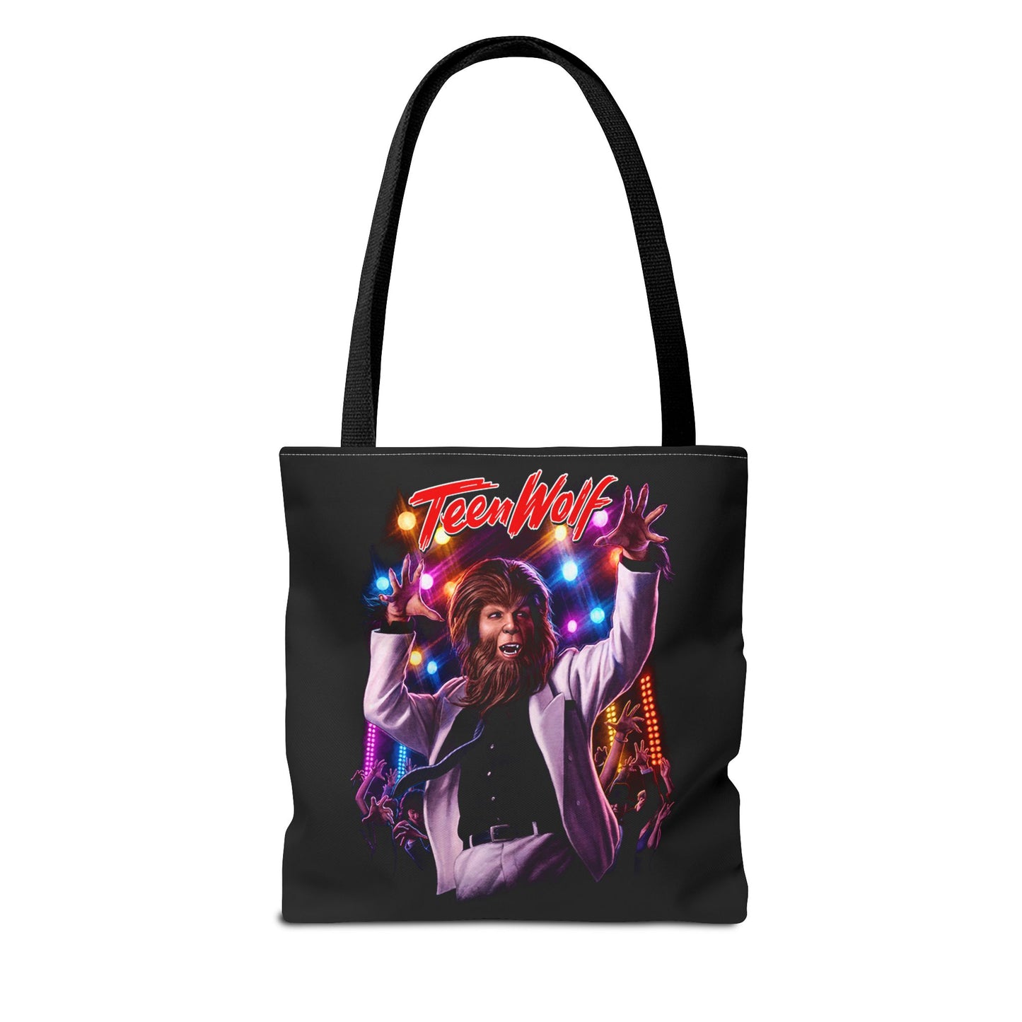 Teen Wolf 80s Werewolf Classic Movie Tote Bag