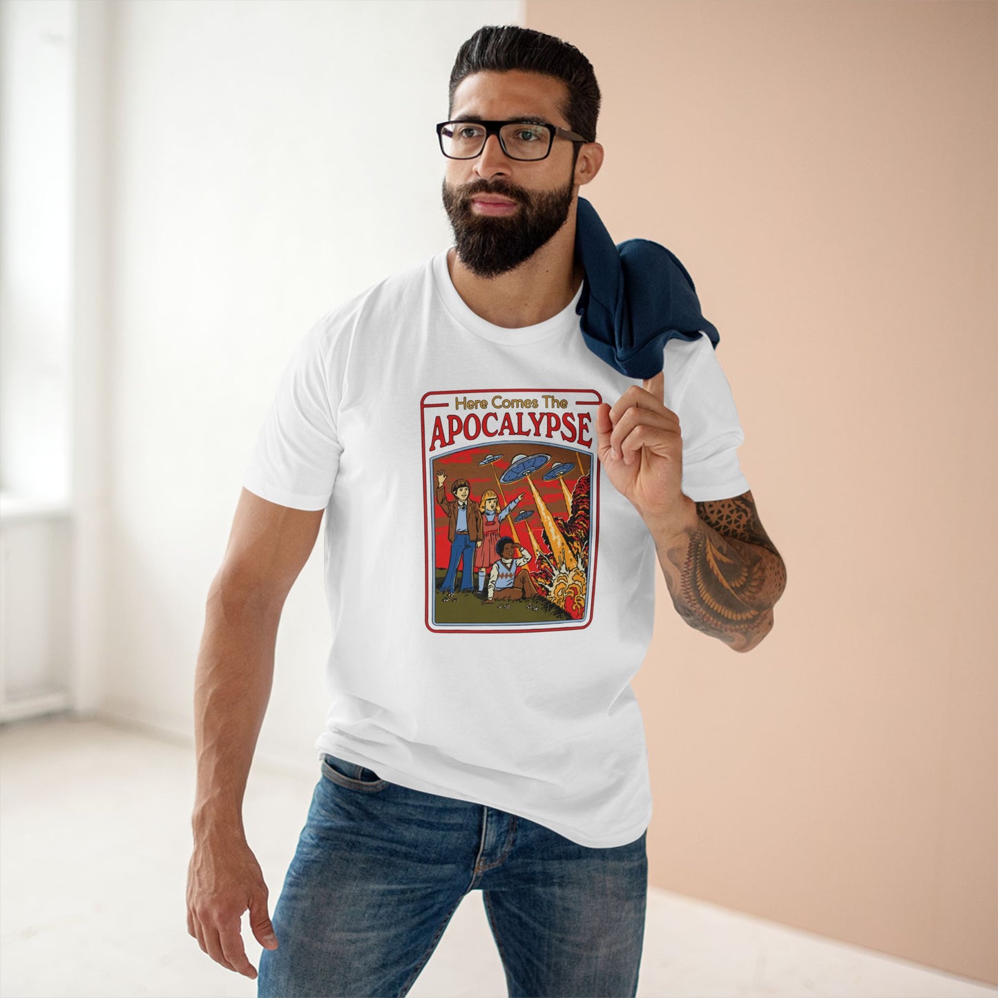 Apocalypse Retro Graphic Tee — The End Times Design