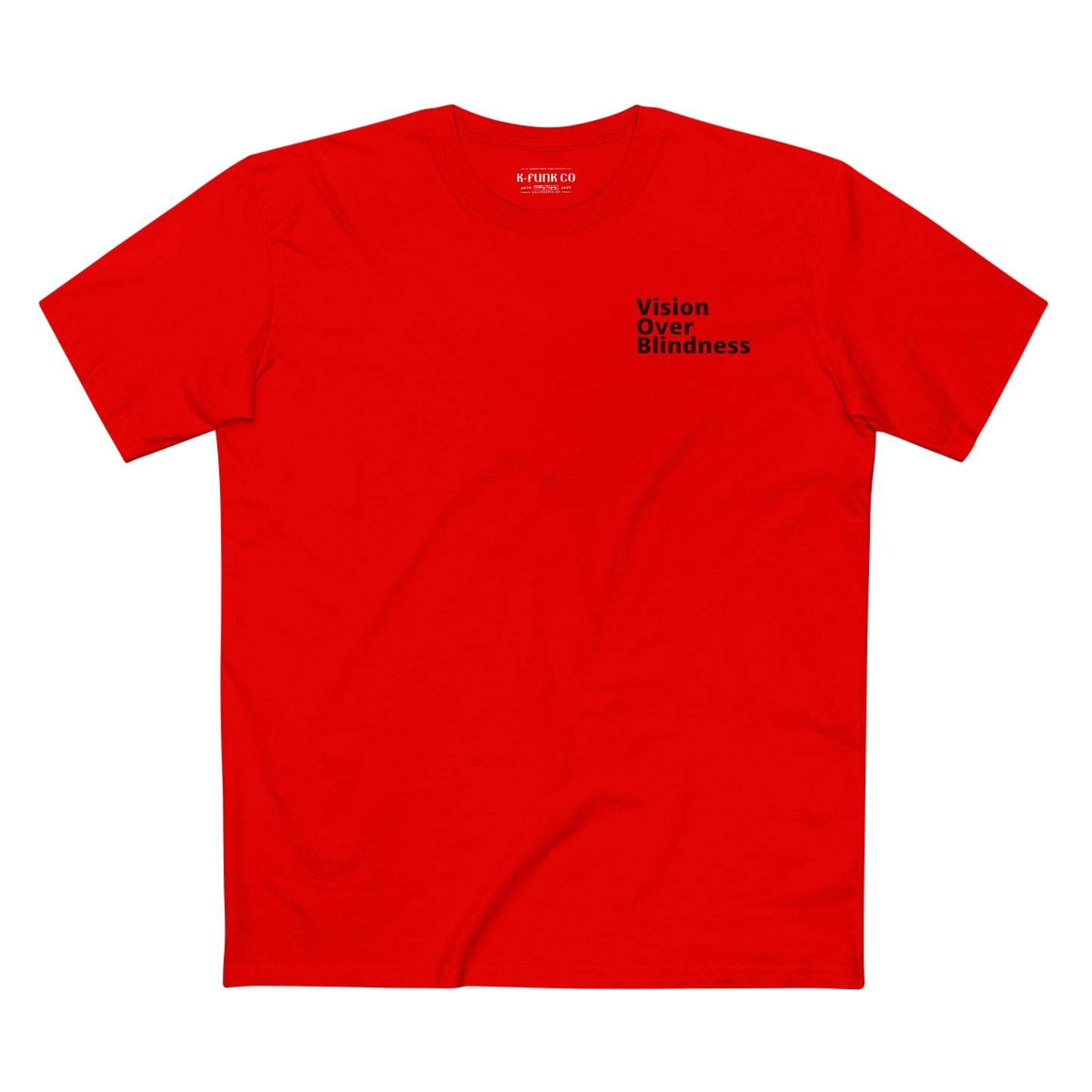 Vision Over Blindness, Alignment Tee/Black Font