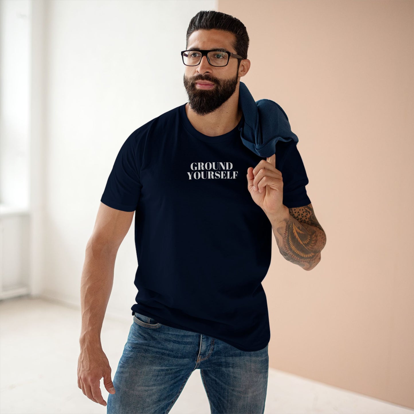 Ground Yourself/ White Font