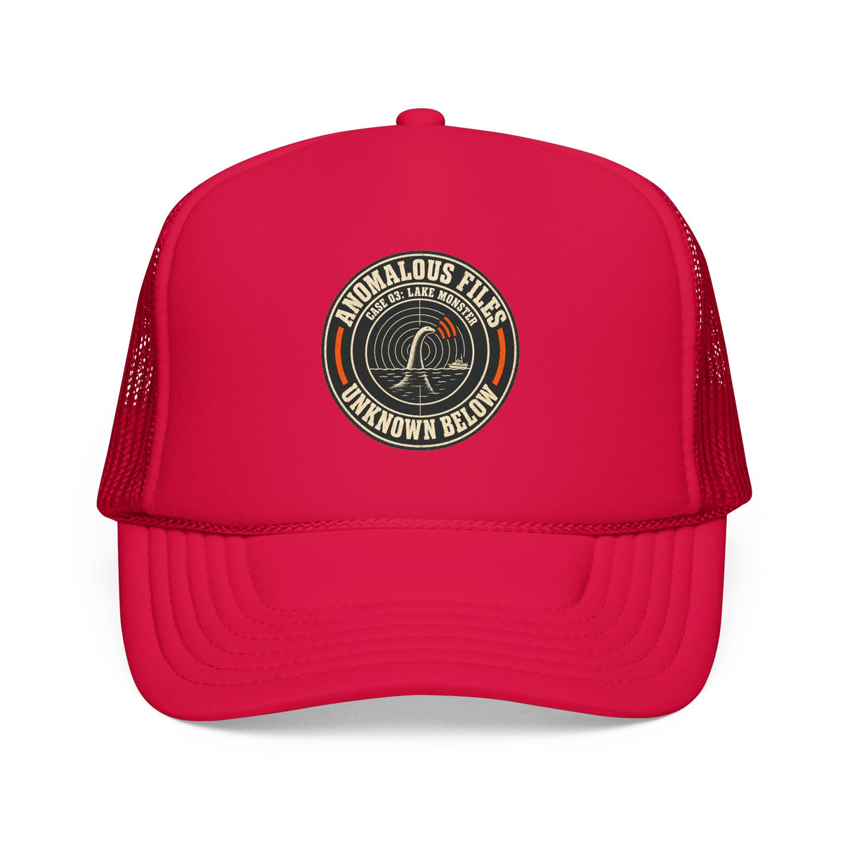 Anomalous Files Case 3:Lake Monster Foam Trucker Hat