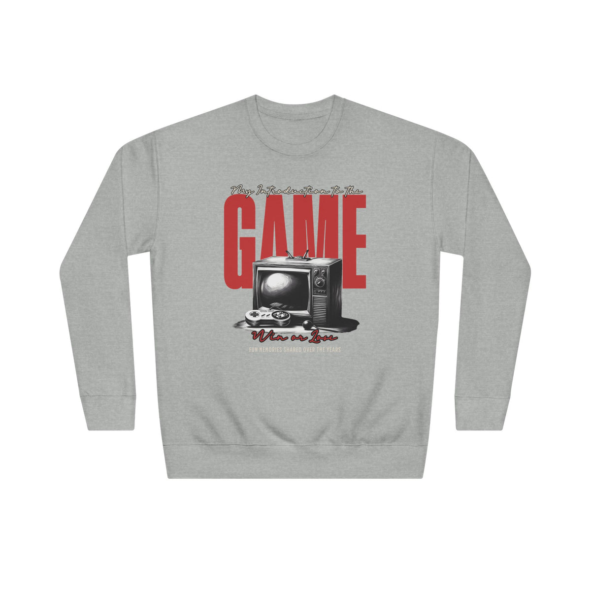 Retro Television Game Sweatshirt | Vintage TV Graphic