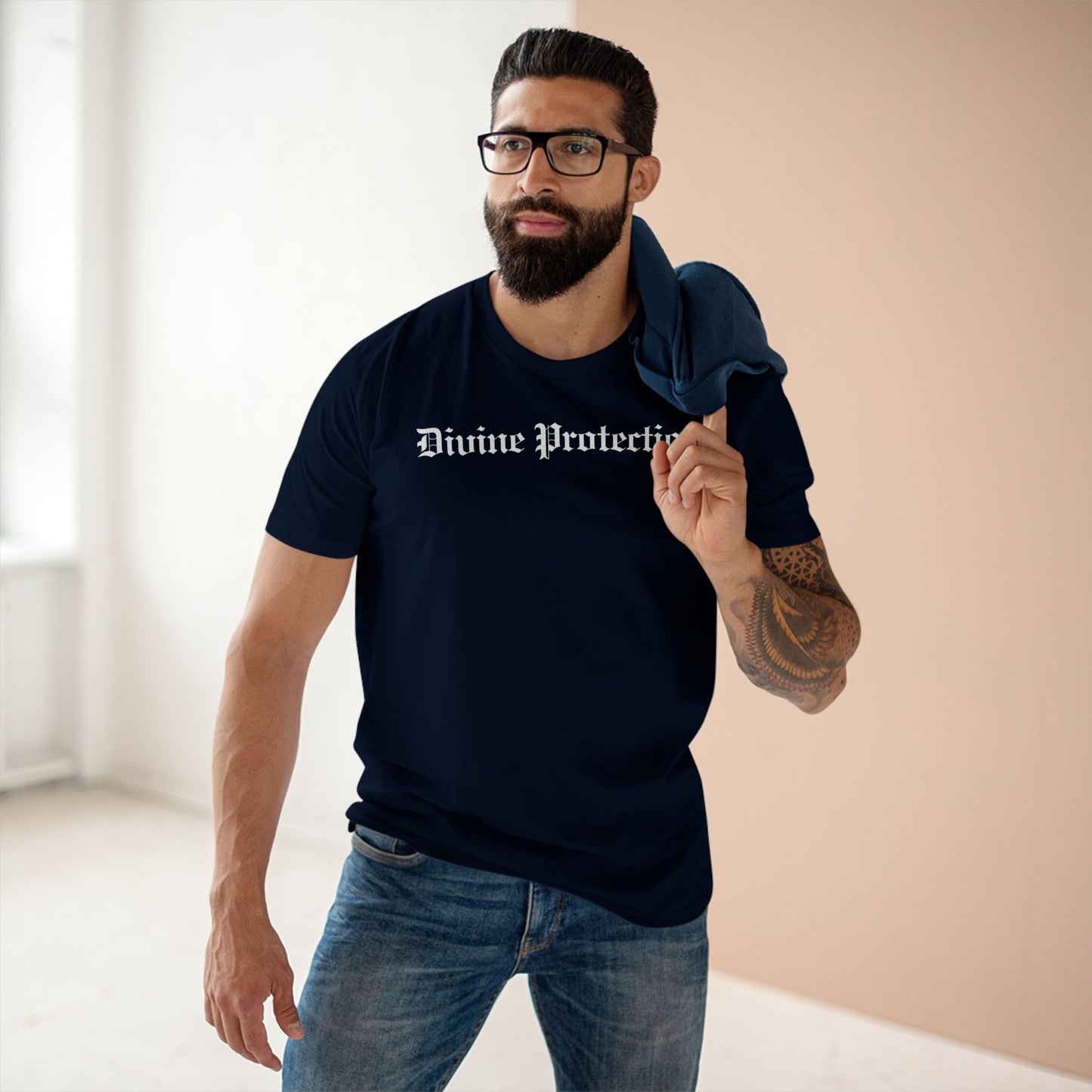Divine Protetction/White Tee