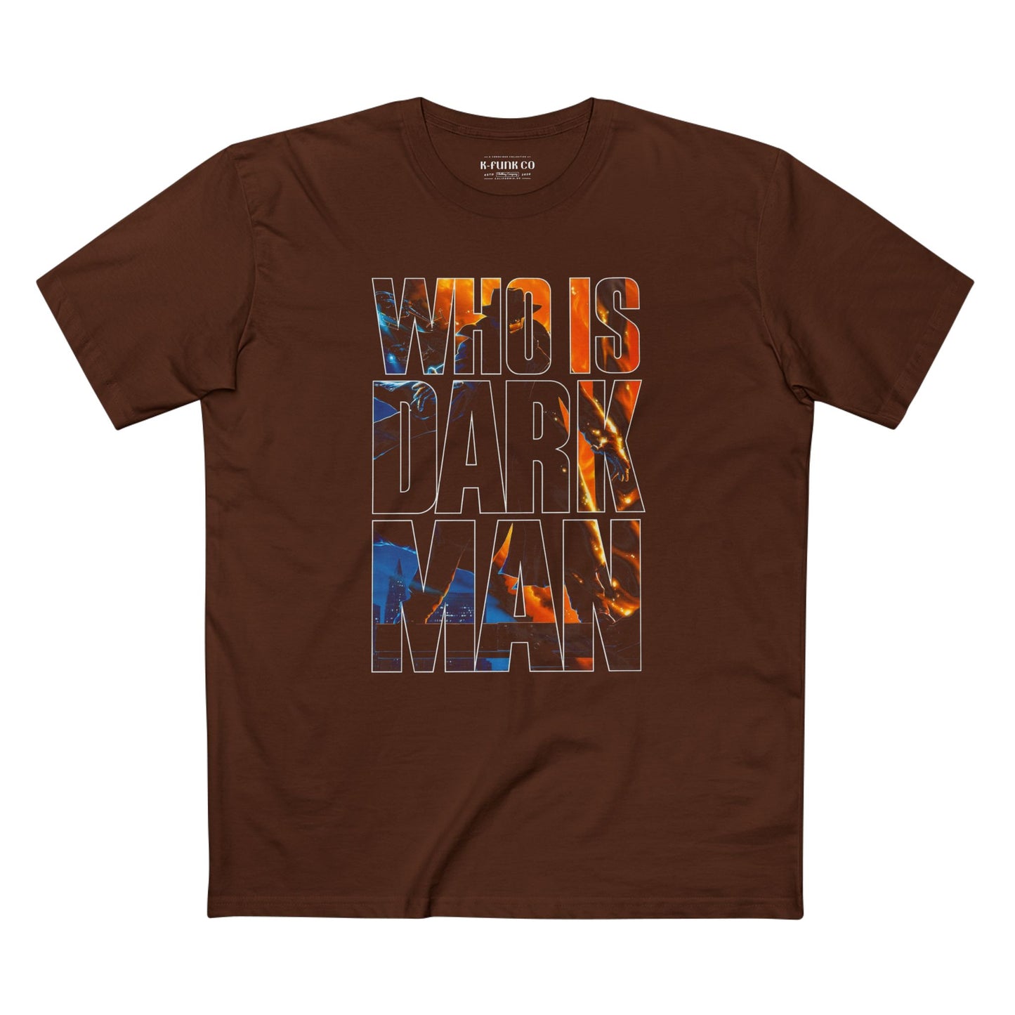 Who is Darkman Retro 80s Movie Tee — Nostalgic 80s Film Graphic, Darkman Tee