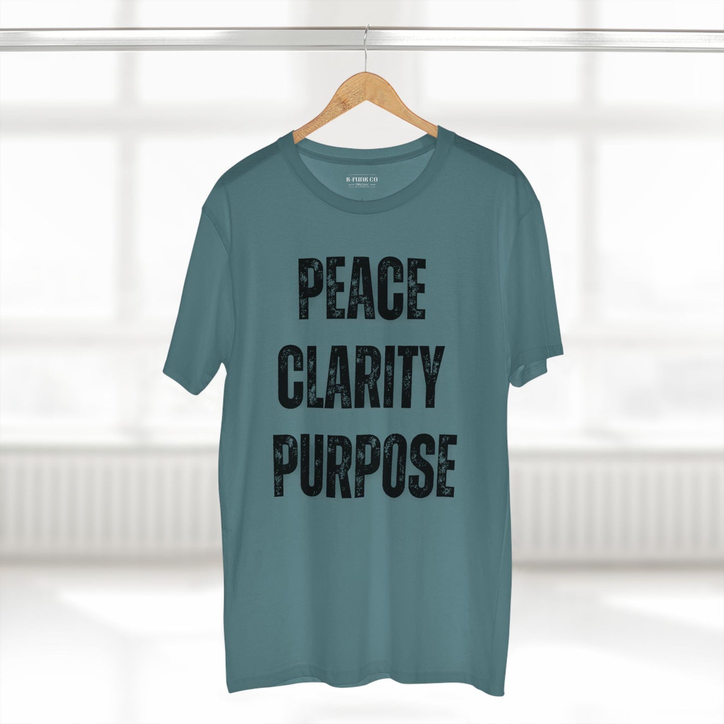 Peace Clarity Purpose/Black Tee