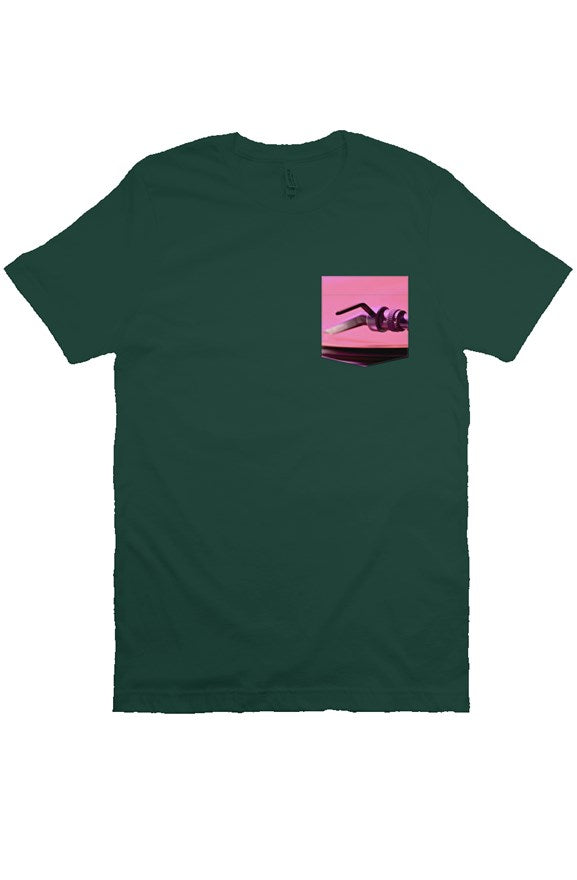 Stylus Pocket T-Shirt-Army