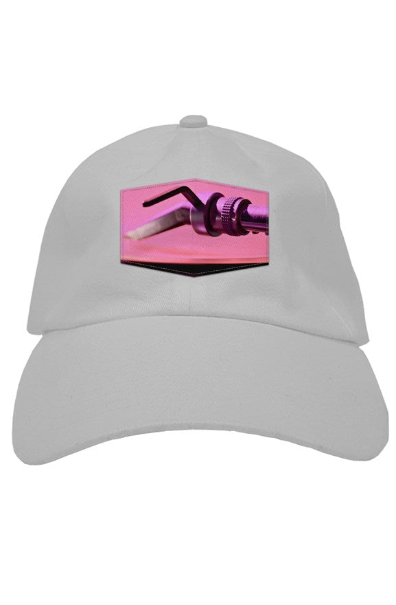 DJ Stylus Soft Baseball Caps-Light Gray