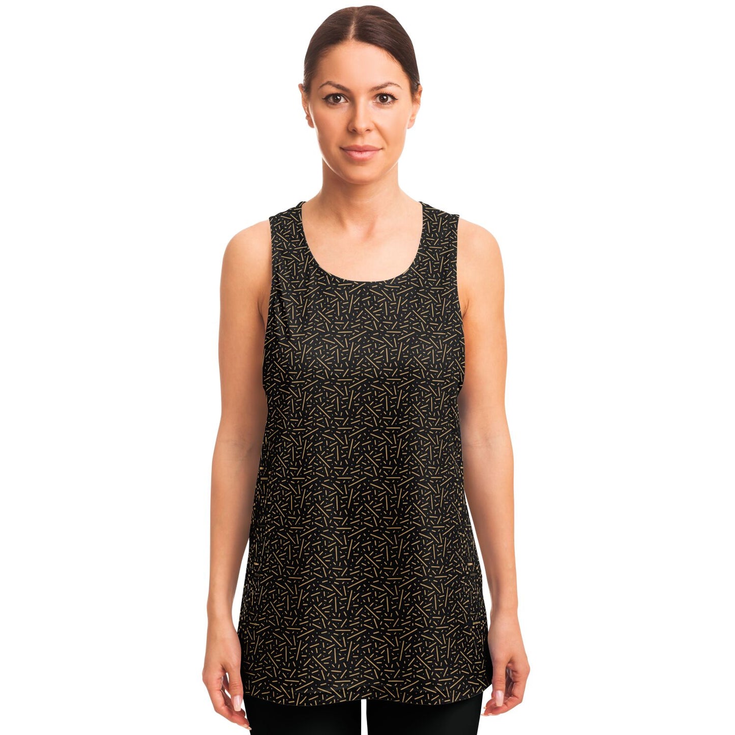 BlackGold Unisex Tank Top - AOP