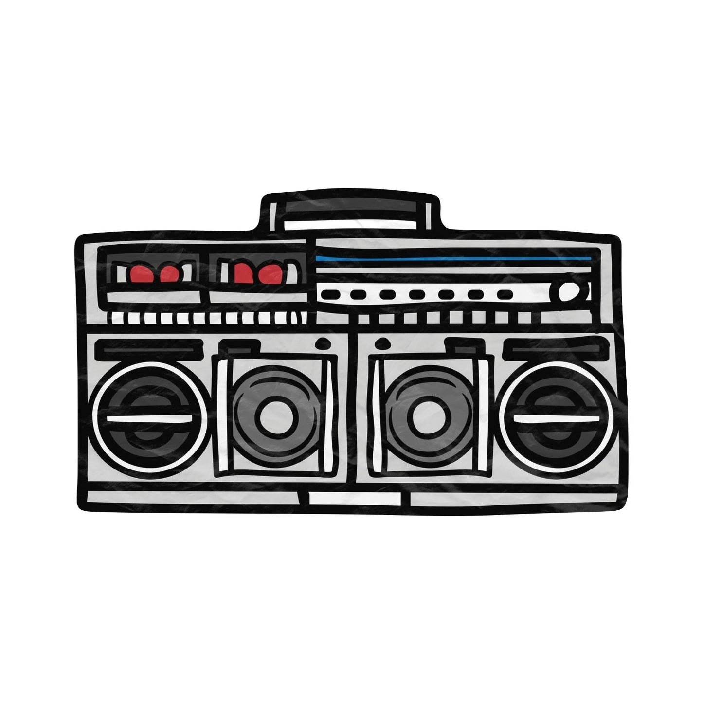 Giant Boombox Towel