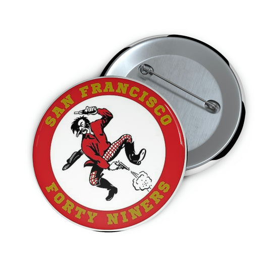 49er Pin Buttons