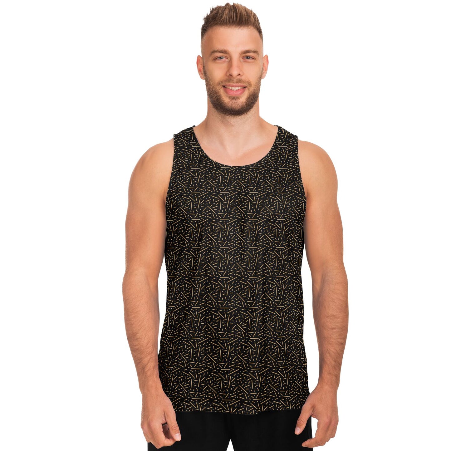 BlackGold Unisex Tank Top - AOP