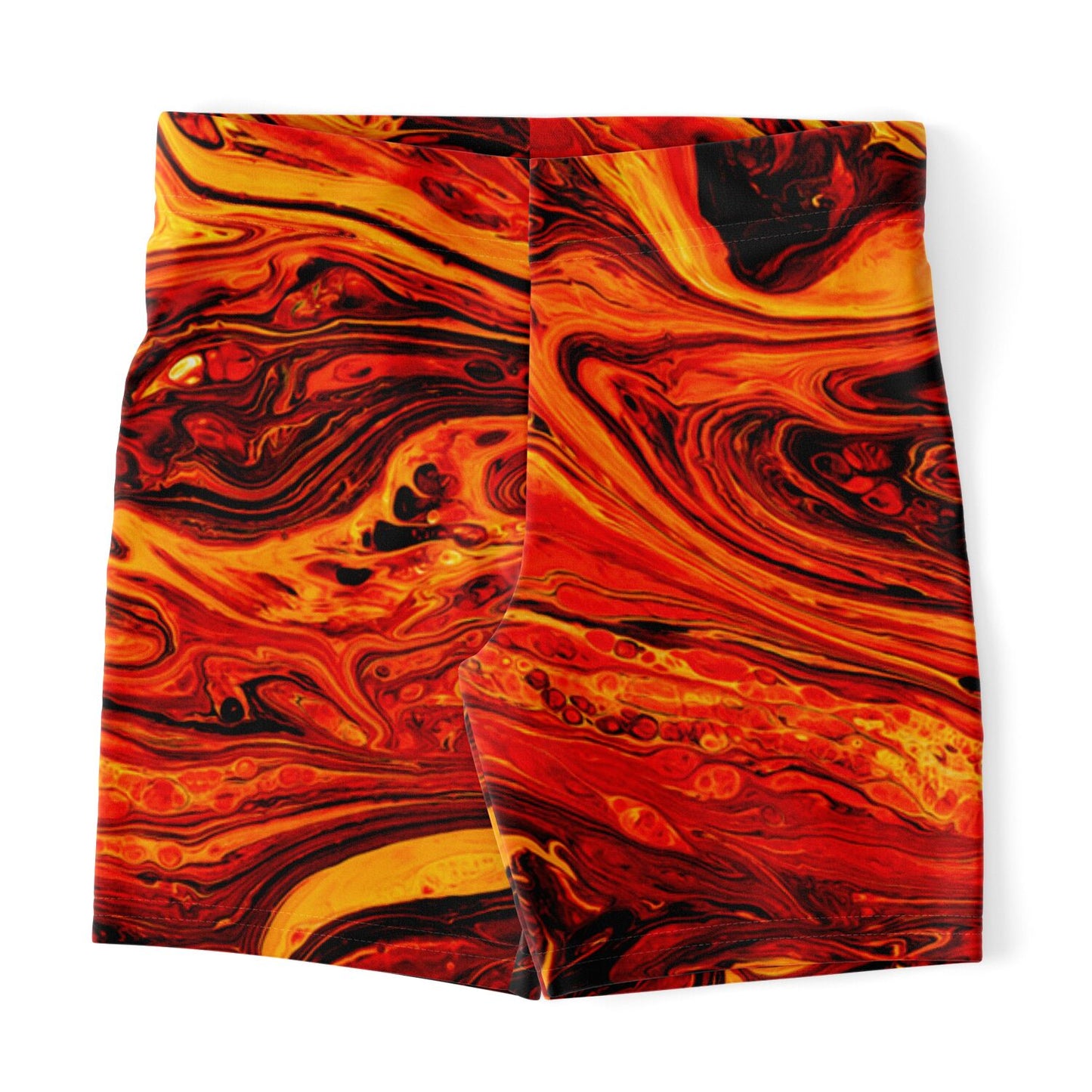 Lava Flow Legging Shorts - AOP