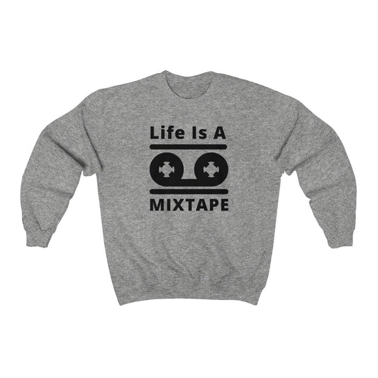 Life Is A mixtape Tee Hoodie Crewneck Sweatshirt