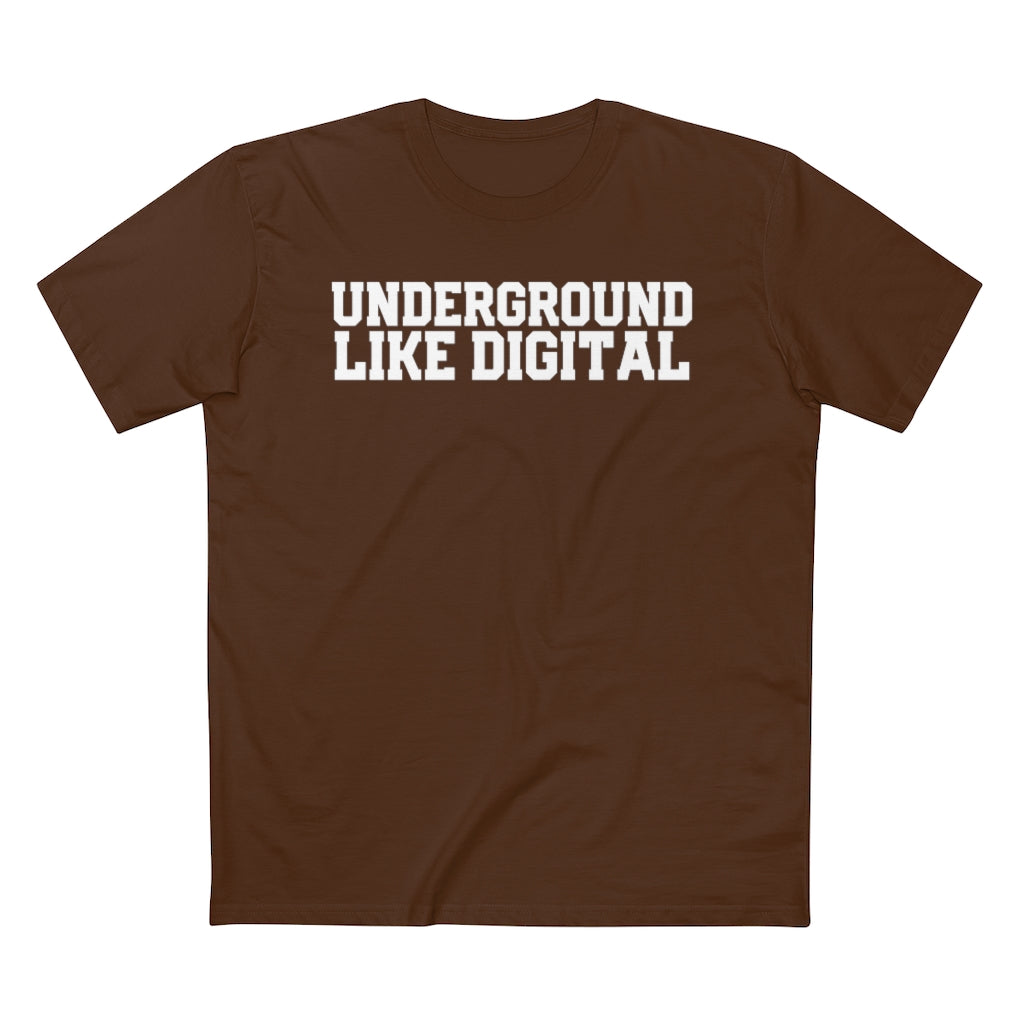 Underground Like Digital Staple Tee