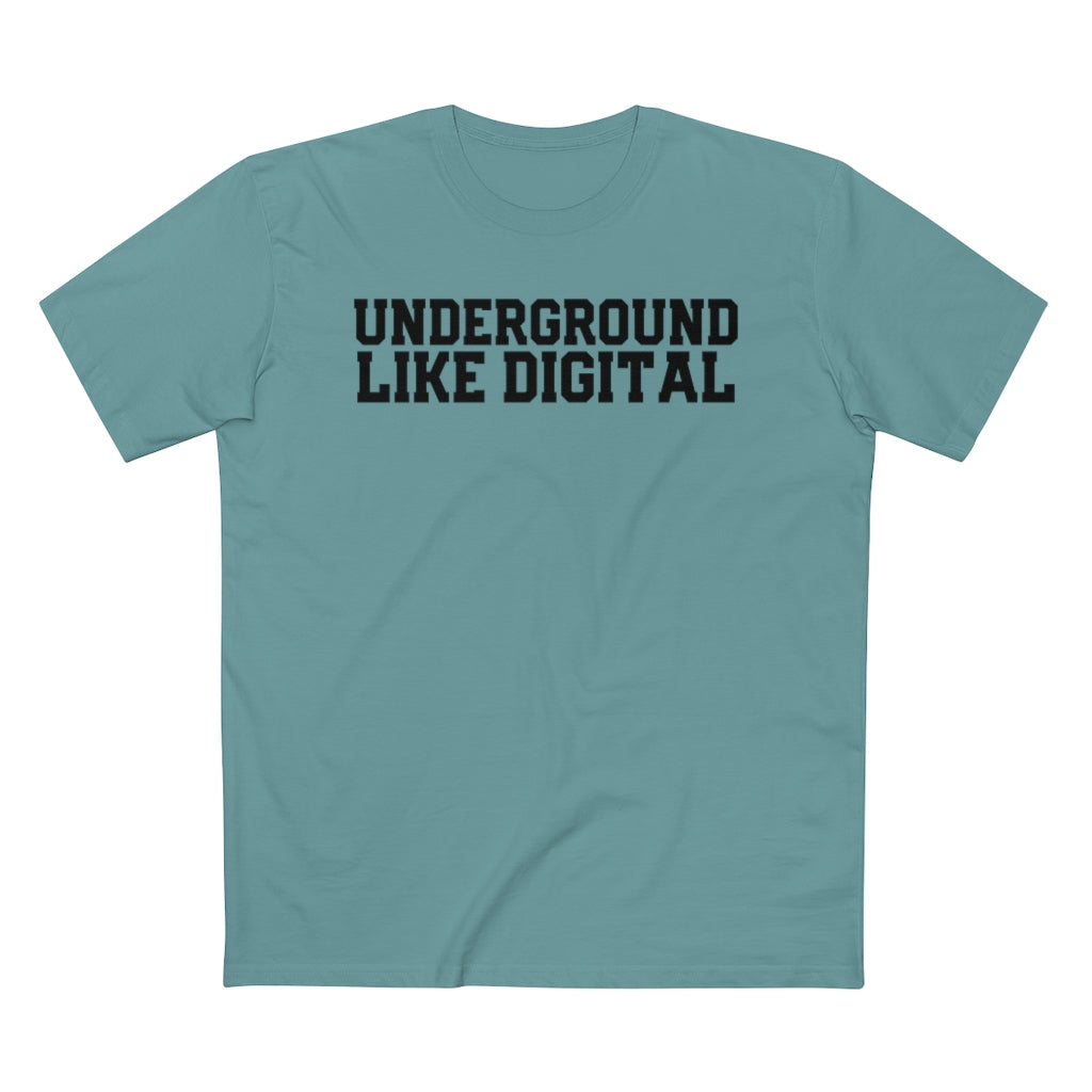 Underground Like Digital Staple Tee