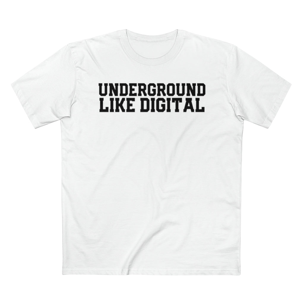 Underground Like Digital Staple Tee