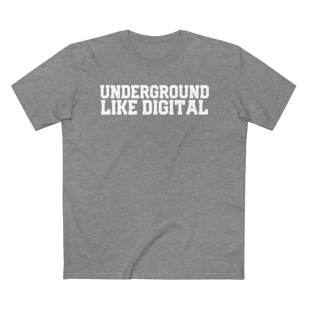 Underground Like Digital Staple Tee