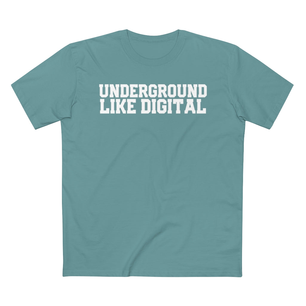 Underground Like Digital Staple Tee