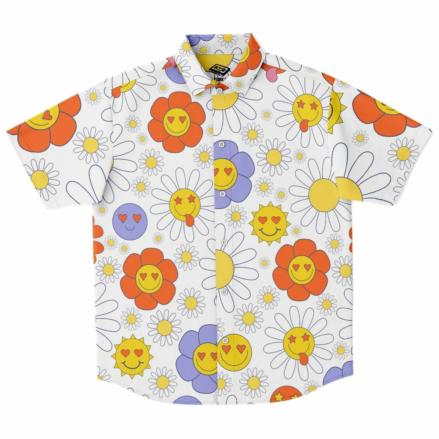 SunFlowers AOP Button Shirt