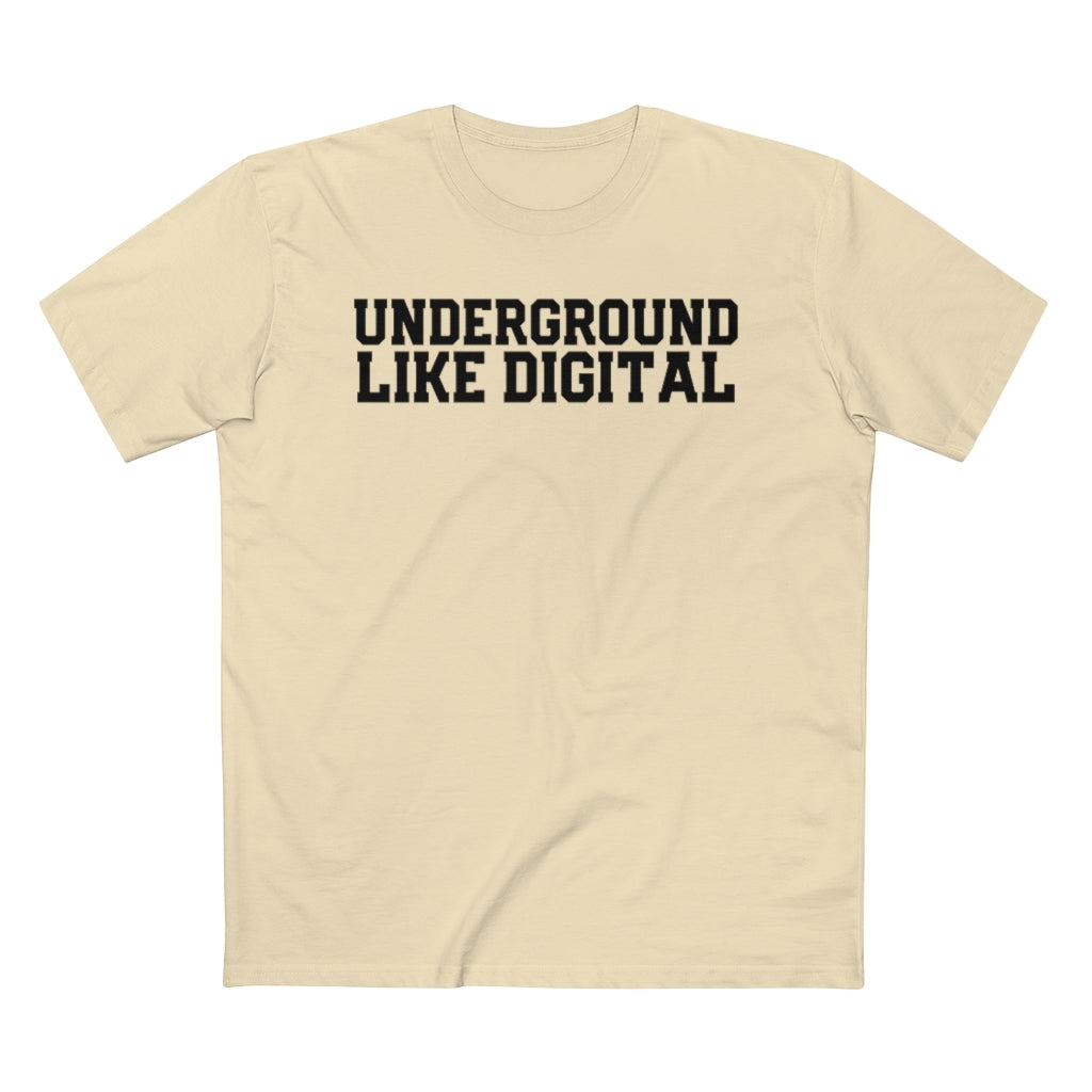 Underground Like Digital Staple Tee