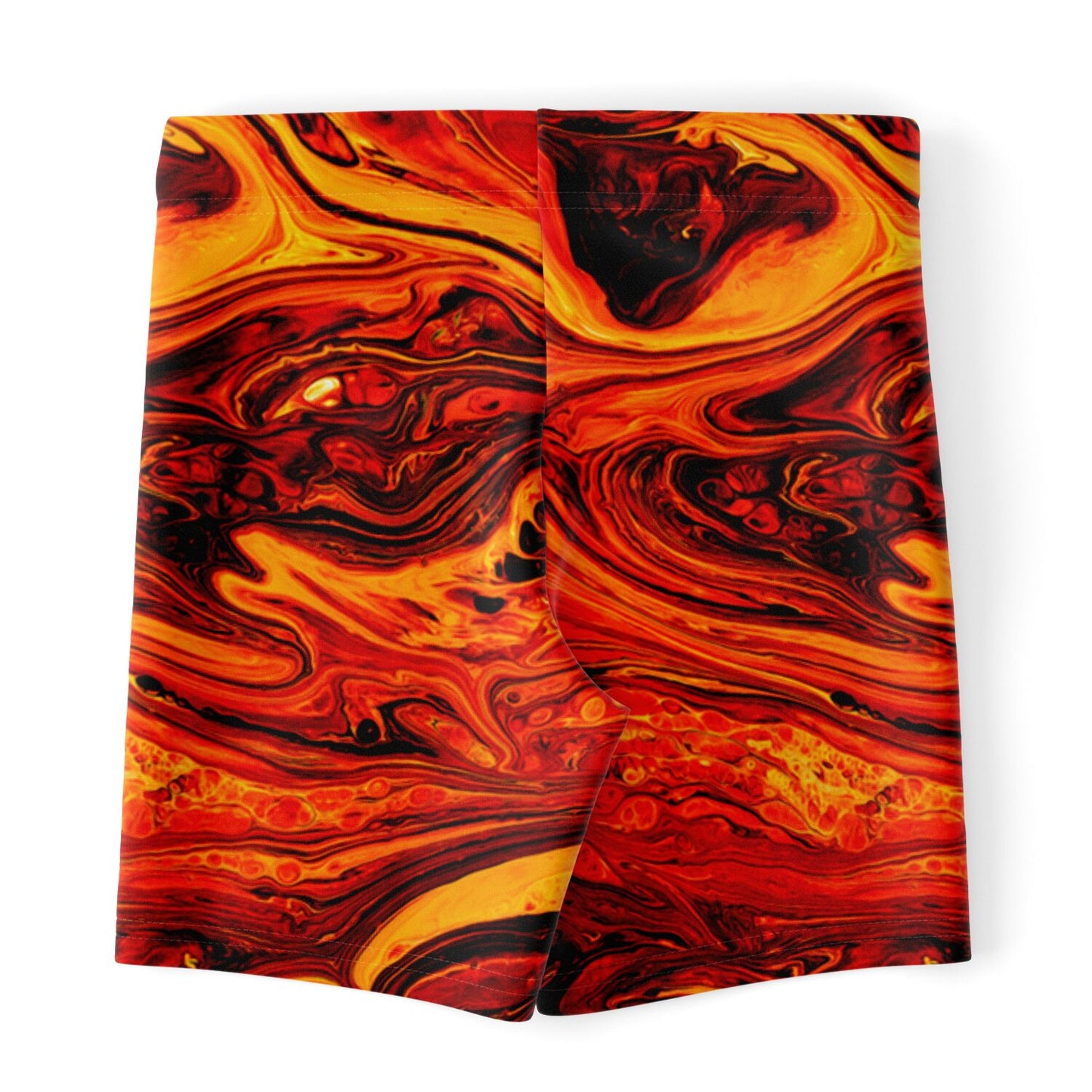 Lava Flow Legging Shorts - AOP