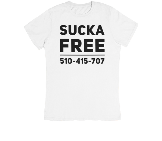 Sucka Free 415-510-707 T-Shirt