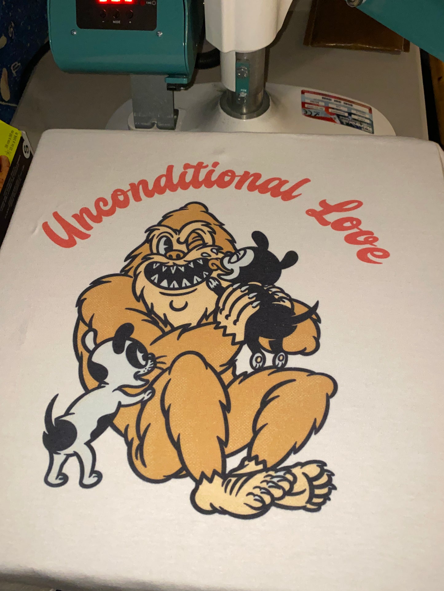Unconditional Love Tee-White