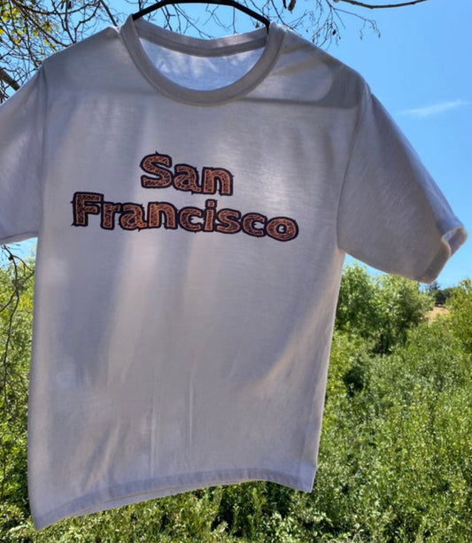 San Francisco Bay Area T-Shirt, San Francisco t-shirt, travel t-shirt